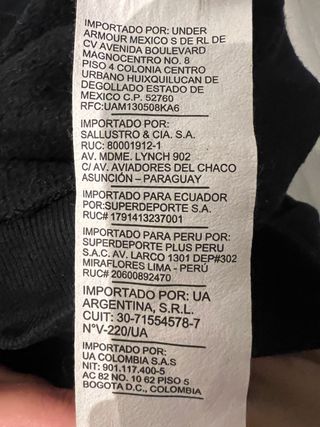 Sudadera Under Armour Negra Talla S