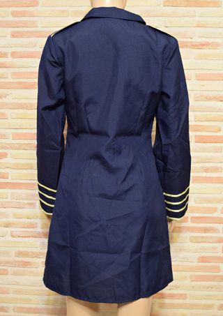 DISFRAZ DE AZAFATA DE VUELO - Talla XS