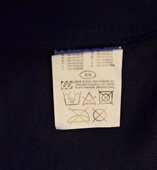 DISFRAZ DE AZAFATA DE VUELO - Talla XS