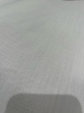 Retal de Cortina blanco. Medida 3x3m