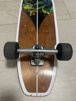 Patinete madera diseño surf