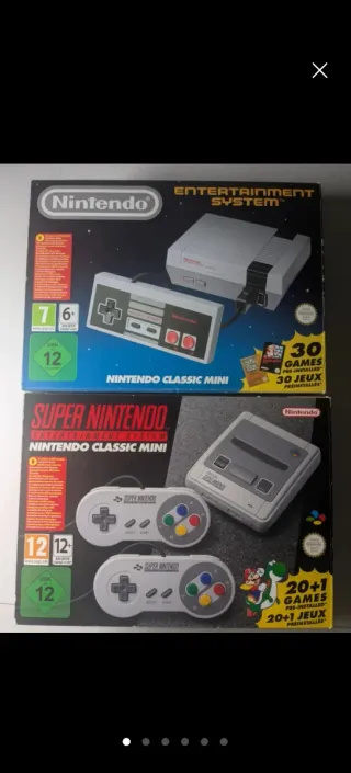 NES y SNES Classic Mini Nintendo