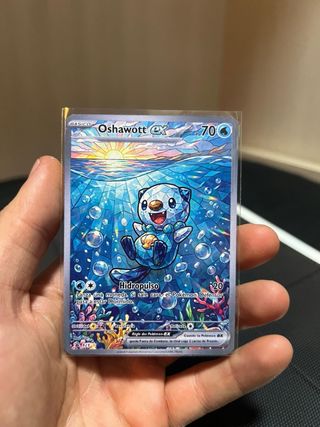 Carta Pokémon Oshawott EX - Fan Art