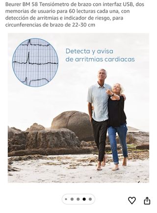 Tensiómetro Beurer BM 58 USB