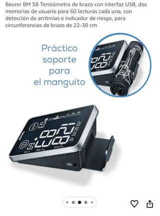 Tensiómetro Beurer BM 58 USB