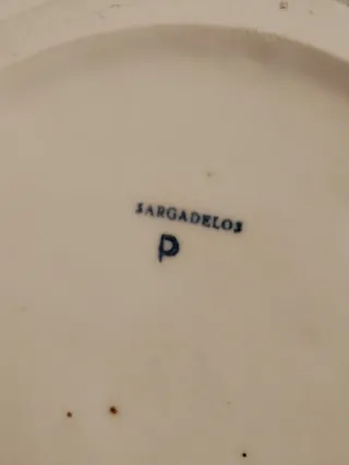 Sopera Sargadelos Porcelana Azul y Blanca