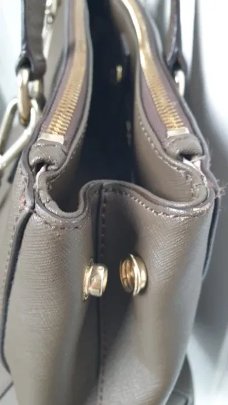 Bolso DKNY Marrón y Dorado