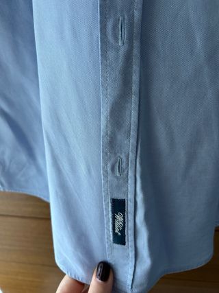 Camisa Williot azul hombre