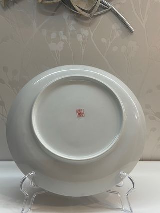 Plato decorativo porcelana Japón vintage