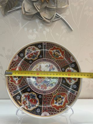 Plato decorativo porcelana Japón vintage