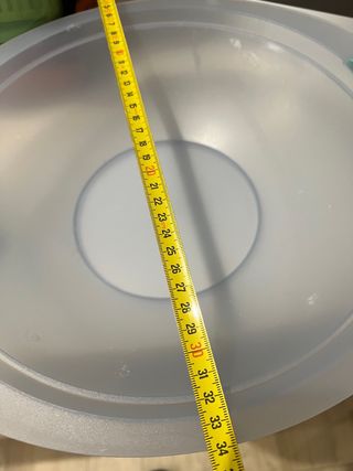 Centrotavola Tupperware Trasparente/Teal