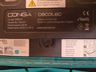 Conga 7090 Robot Aspirador