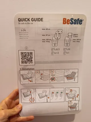 Silla coche Besafe Izi Twist i-size