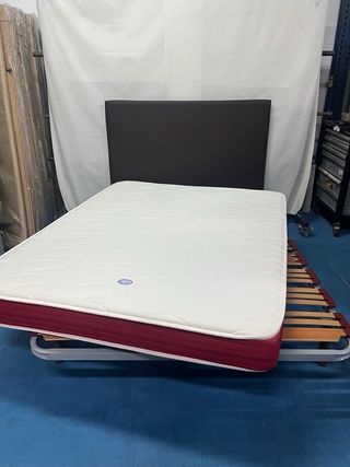 Somier y Colchón Visco 150x190