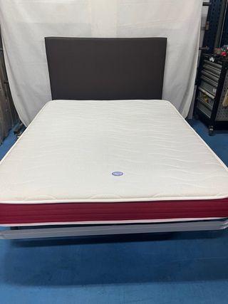 Somier y Colchón Visco 150x190