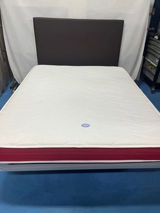 Somier y Colchón Visco 150x190