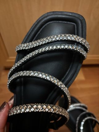 Sandalias Primark Talla 37 Brillantes