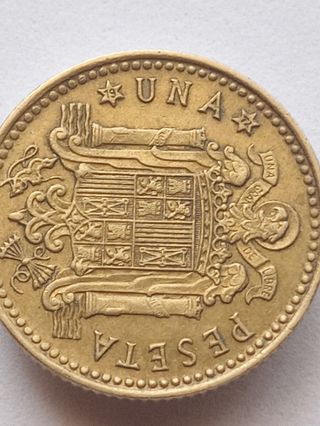 MONEDA 1 Pta. 1966*72 " ERROR " FRANCO.