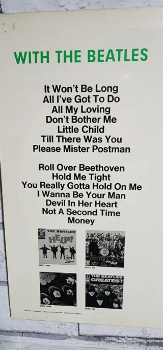 Vinilo The Beatles - With The Beatles (Alemania)