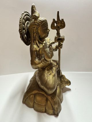 Figura de Bronce Shiva.