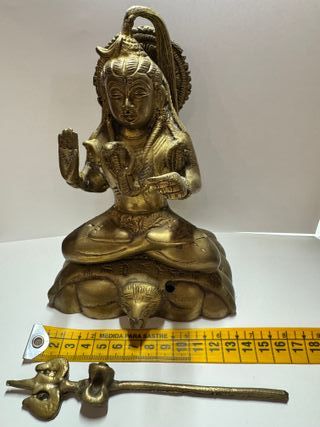 Figura de Bronce Shiva.