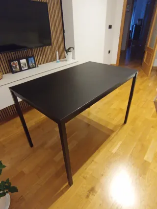 Mesa Comedor Negra Ikea SANDSBERG