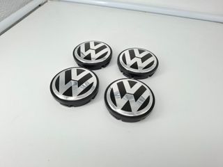 4 Coprimozzi Volkswagen 56mm Nuovi