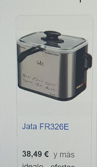 Freidora Jata 1L Usada 1 Vez