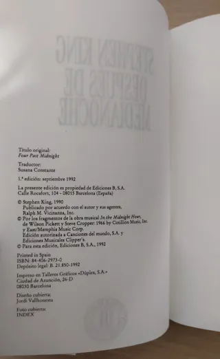 Después de medianoche - Stephen King