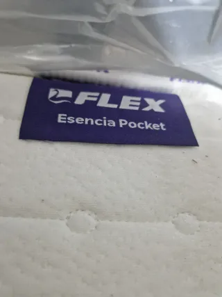 Colchón Vicoelástico Flex 105x190cm Nuevo