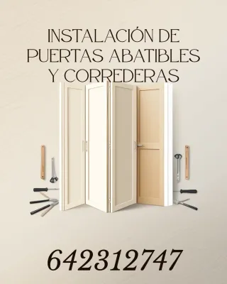 Colocación de puertas, ventanas. Reformas en gral
