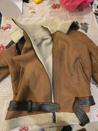 Bomber B3 Aviator Zara Shearling Marrone L