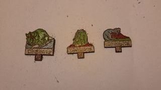 Lote 3 Pines Vintage DINOSAURUS (LU)