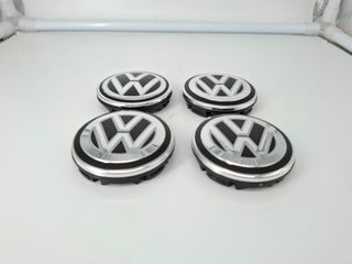 4 Coprimozzi Volkswagen 56mm Nuovi