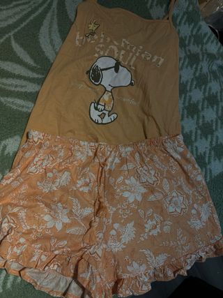 Conjunto pijama Snoopy y Woodstock