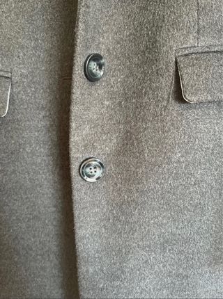 Abrigo negro Tintoretto mujer