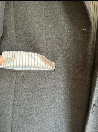 Abrigo negro Tintoretto mujer