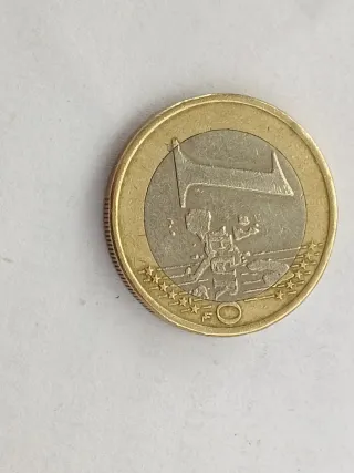 Moneda 1 Euro Grecia Búho 2002