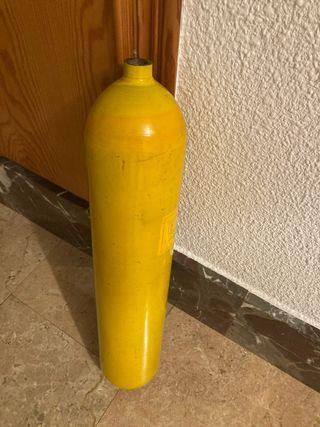 Botella Buceo Antigua 7L Buen Estado