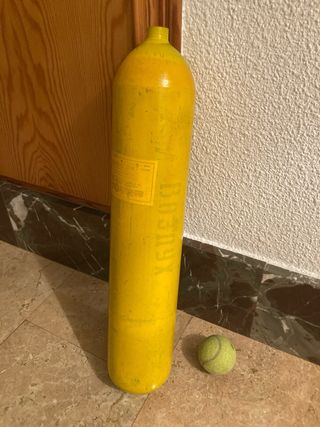 Botella Buceo Antigua 7L Buen Estado