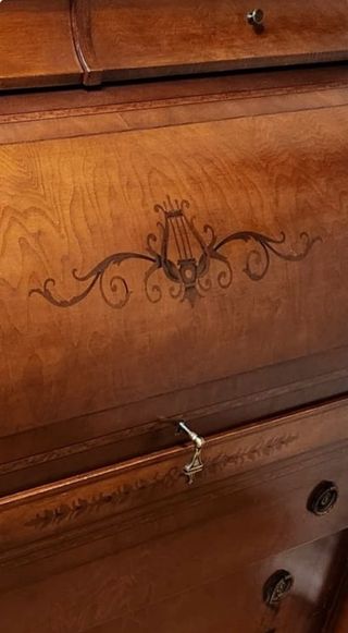 Escritorio bureau Cilindro. Muy bien conservado!