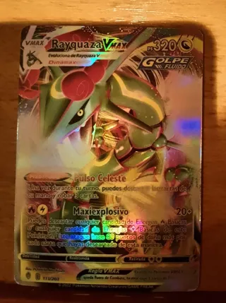 Carta Pokémon Rayquaza VMAX 111/203