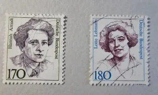 Francobolli Germania, anni '80, Donne della Storia