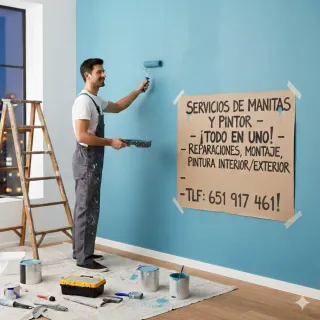 Manitas y pintor