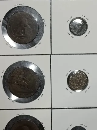 9 Monete Romane, Antica Grecia, Spagnole