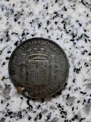 Moneda Antigua 1869
