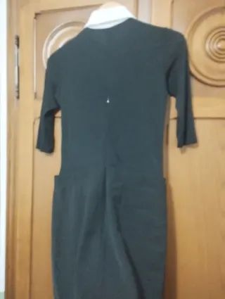 Vestido Maje T.S Negro muy elegante