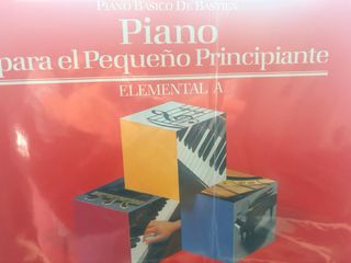Libro Piano Básico De Bastien Elemental A