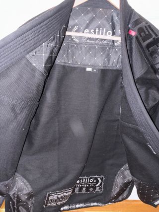 Kimono Jiu Jitsu ESTILO Negro Talla A1