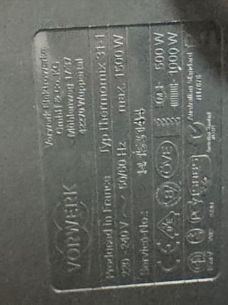 Thermomix TM31 poco uso no funciona